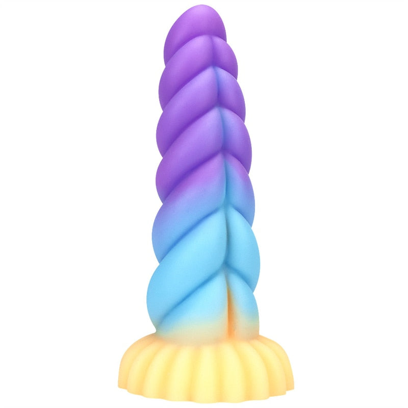 Multi-Color Alien Dildo | dmunderwear detail image 14