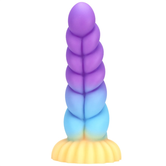 Multi-Color Alien Dildo | dmunderwear detail image 2