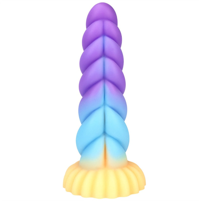 Multi-Color Alien Dildo | dmunderwear detail image 3