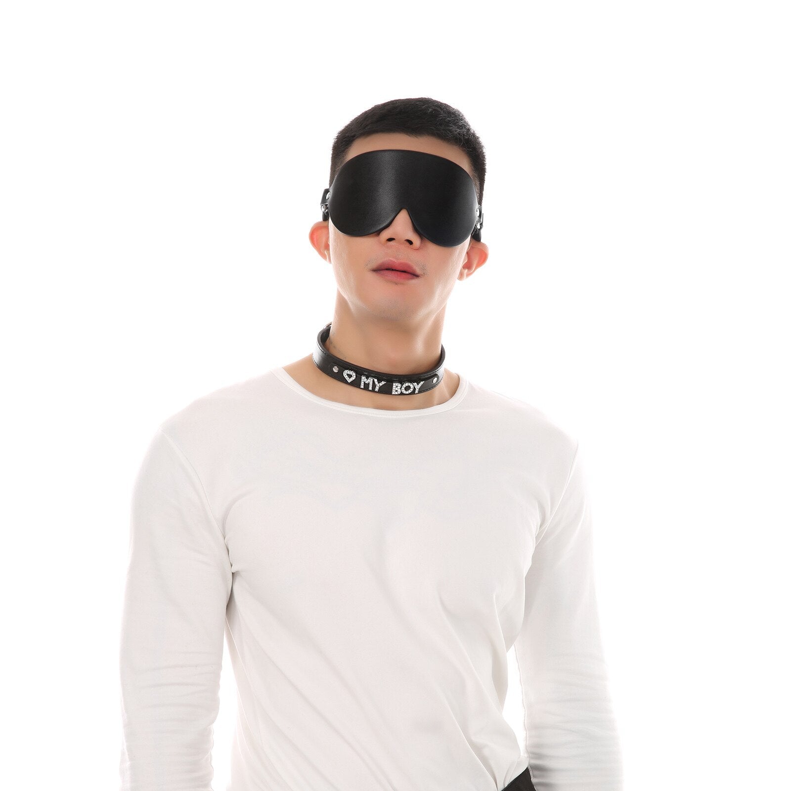 My Boy Blindfold And Choker | dmunderwear product image 4
