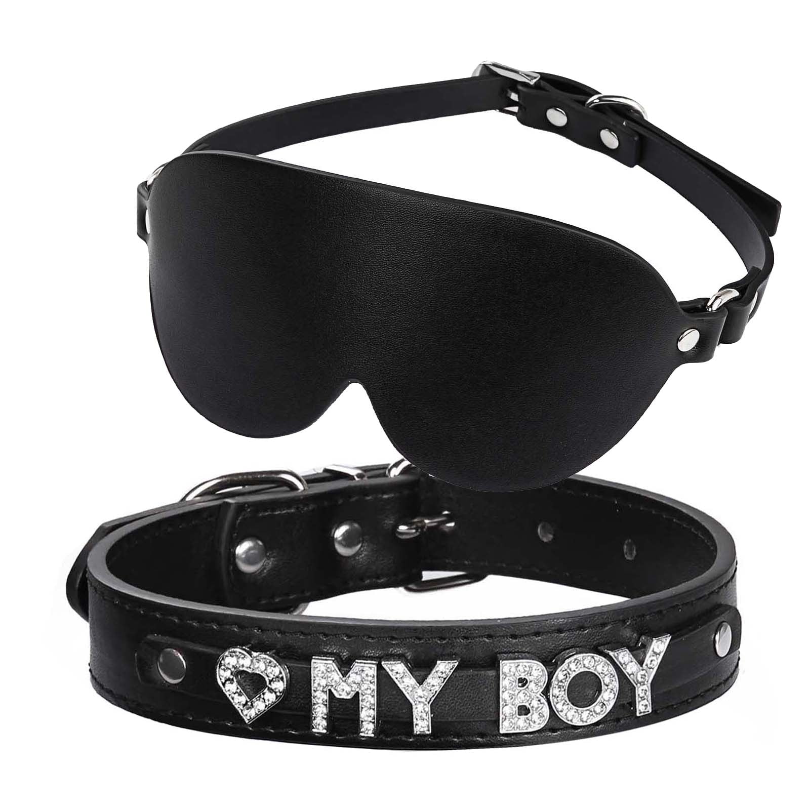 My Boy Blindfold And Choker | dmunderwear product image 6