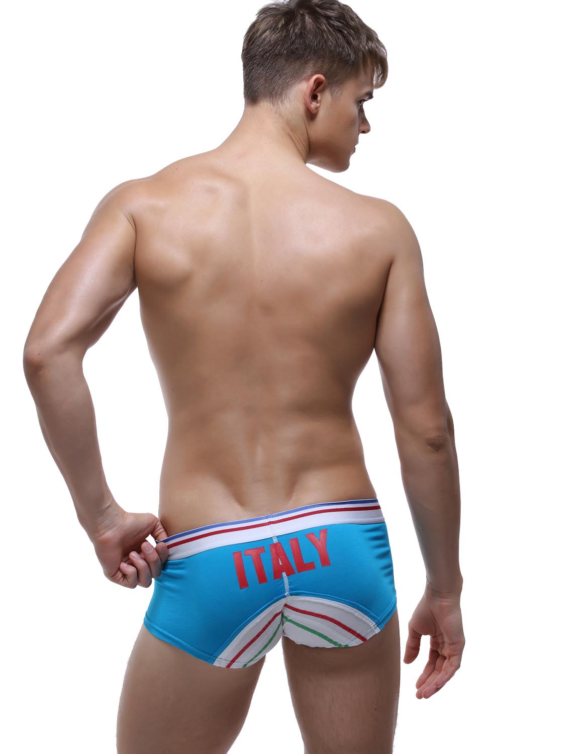 National Letter Reverse Sewing Boxer Brief 60207 | dmunderwear detail image 12
