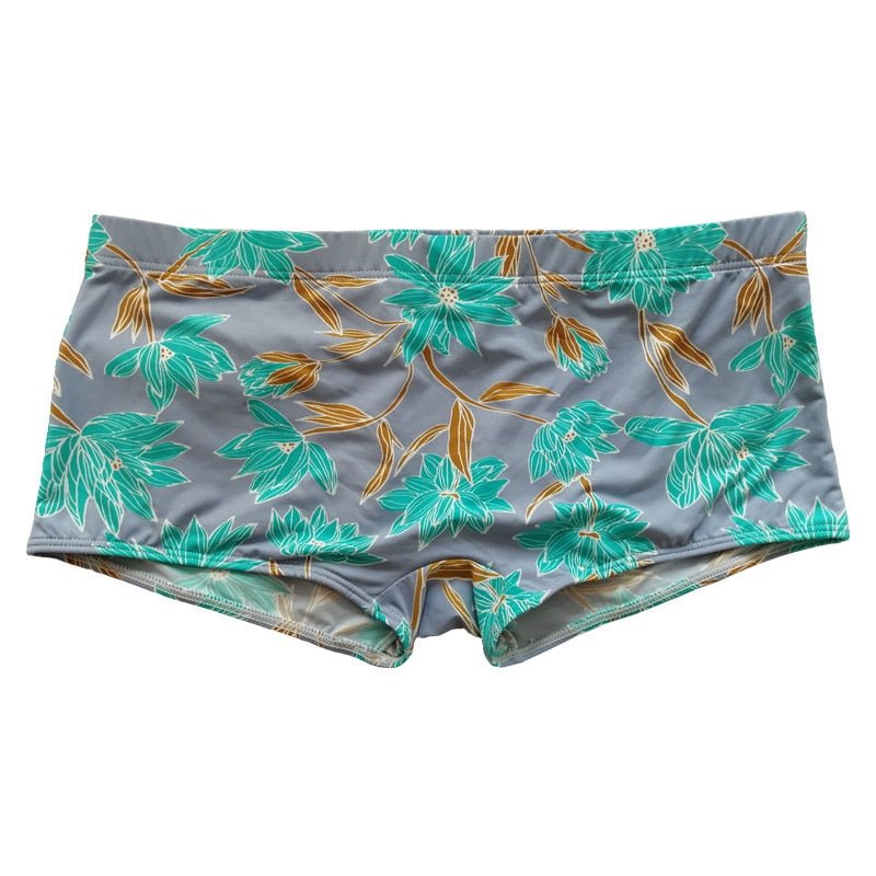 ORVLS Neon Forest Swim Trunks | dmunderwear detail image 7