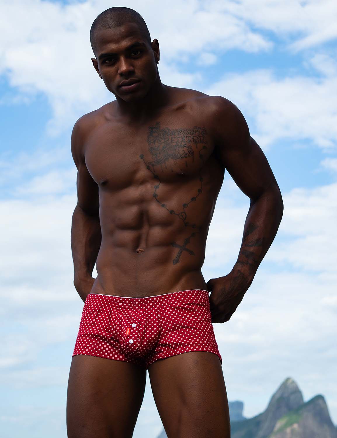 Low Rise Fit Trunks with Cup-Shaped 00501 | dmunderwear