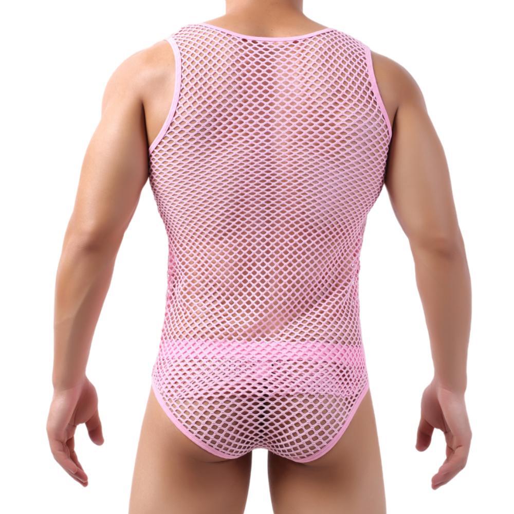 Nightlife Fishnet Tank | dmunderwear detail image 14