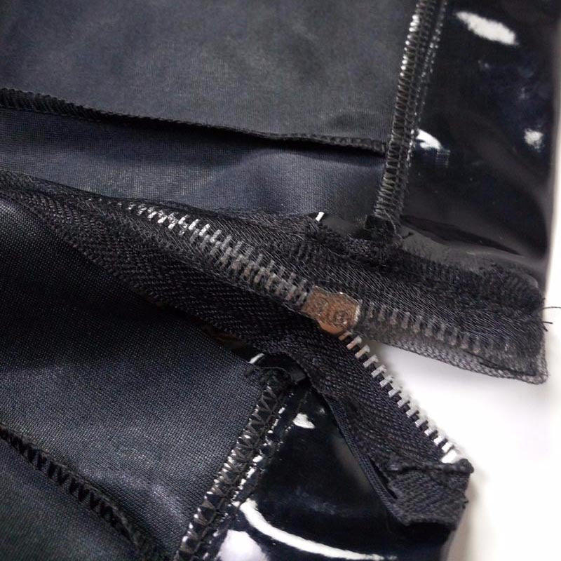 Nocturnal Niche Vinyl Lace Up Boxers | dmunderwear detail image 5