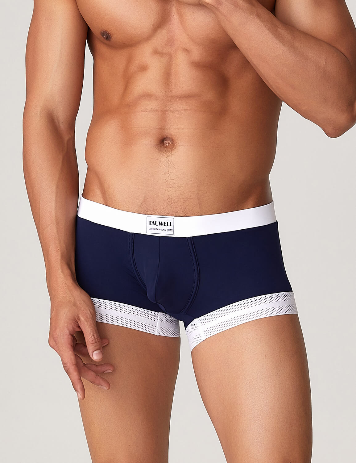 Nylon Boxer Brief 22208 | dmunderwear detail image 4