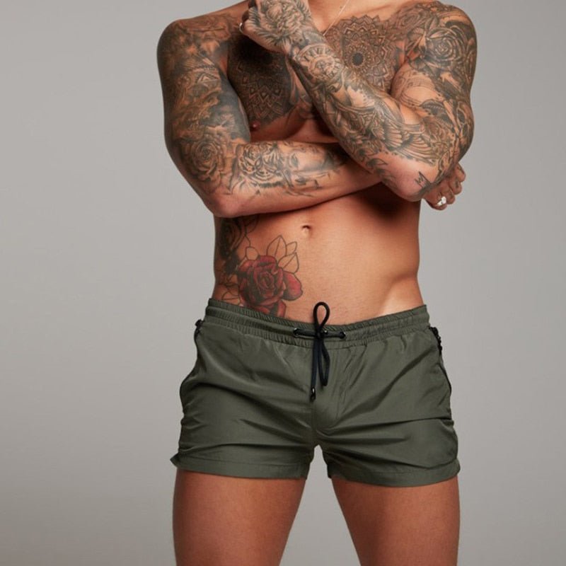 Nylon Pocketed Running Shorts | dmunderwear detail image 17