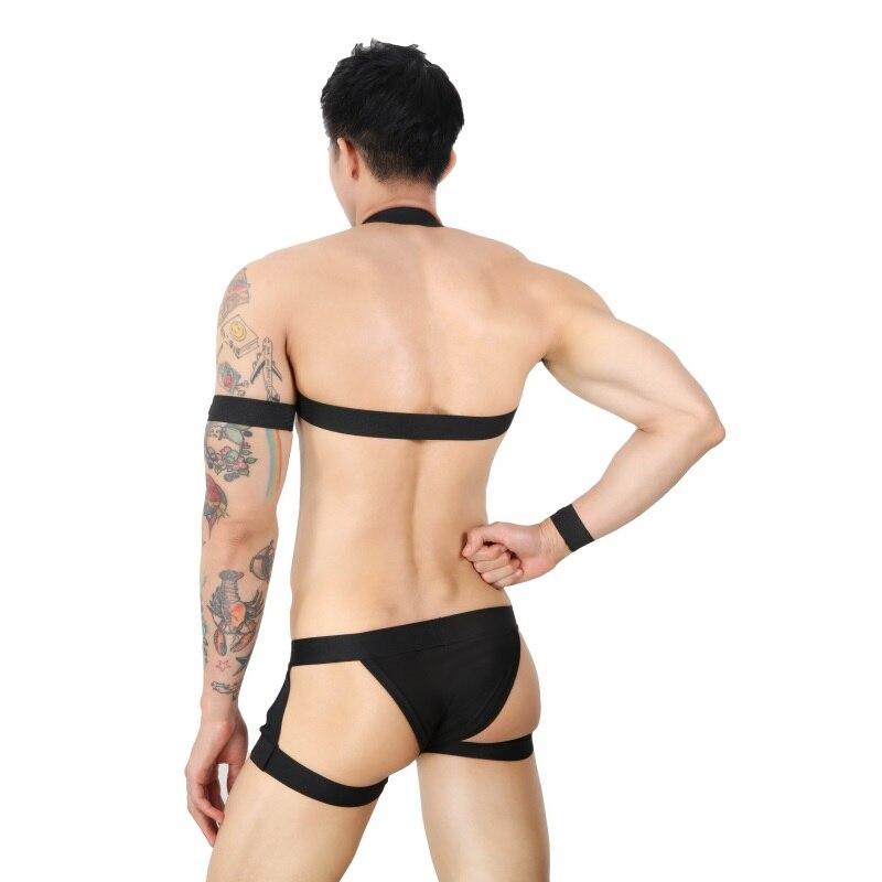 ORVLS O-Ring Harness with Garter Briefs | dmunderwear detail image 6