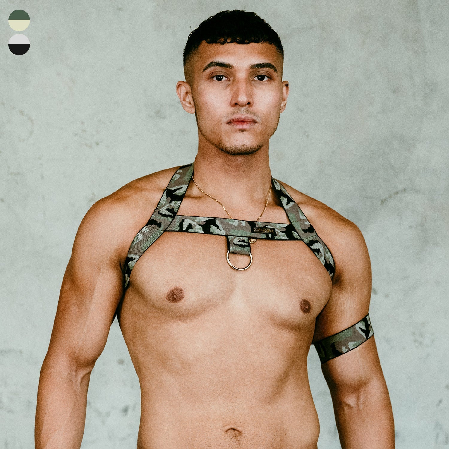 ORVLS O-Ringed Camo Harness | dmunderwear
