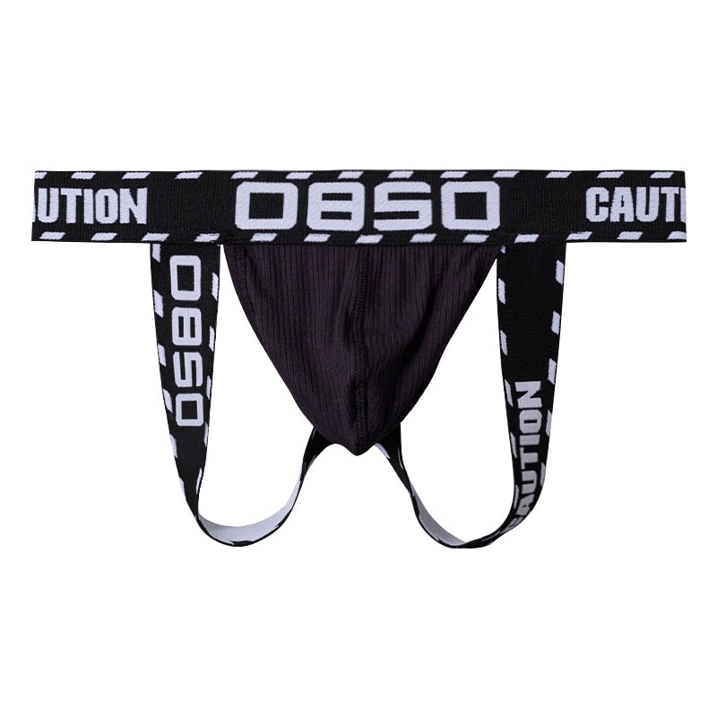 OBSO Caution Jockstrap | dmunderwear detail image 12