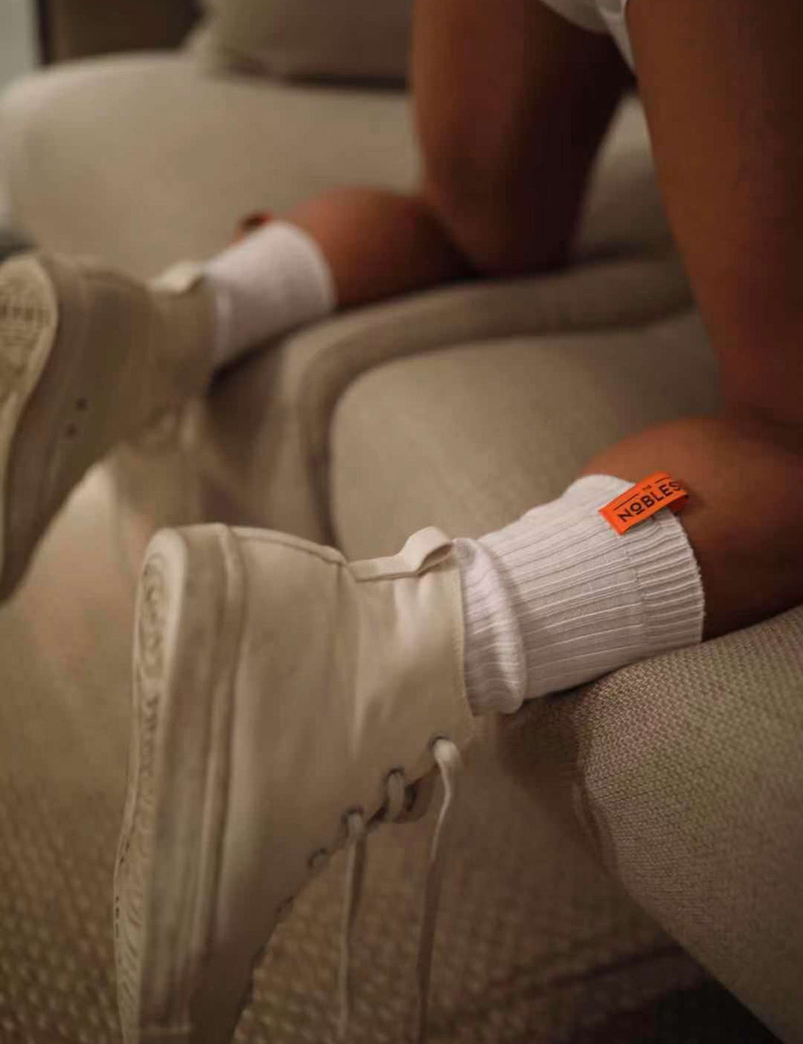 Orange label socks LAB SINGLE-Pack | dmunderwear detail image 4