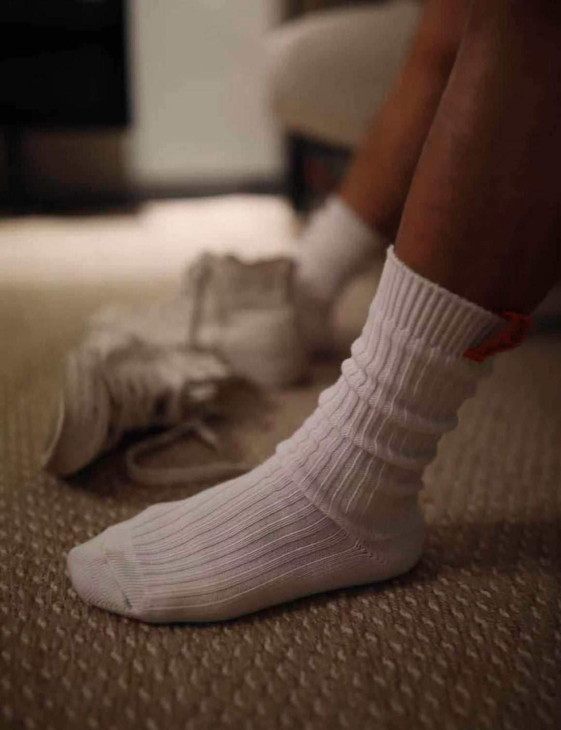 Orange label socks LAB SINGLE-Pack | dmunderwear detail image 5