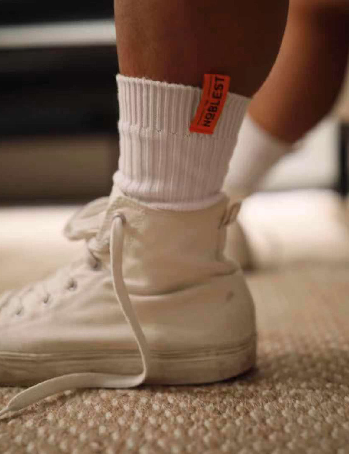 Orange label socks LAB SINGLE-Pack | dmunderwear detail image 6