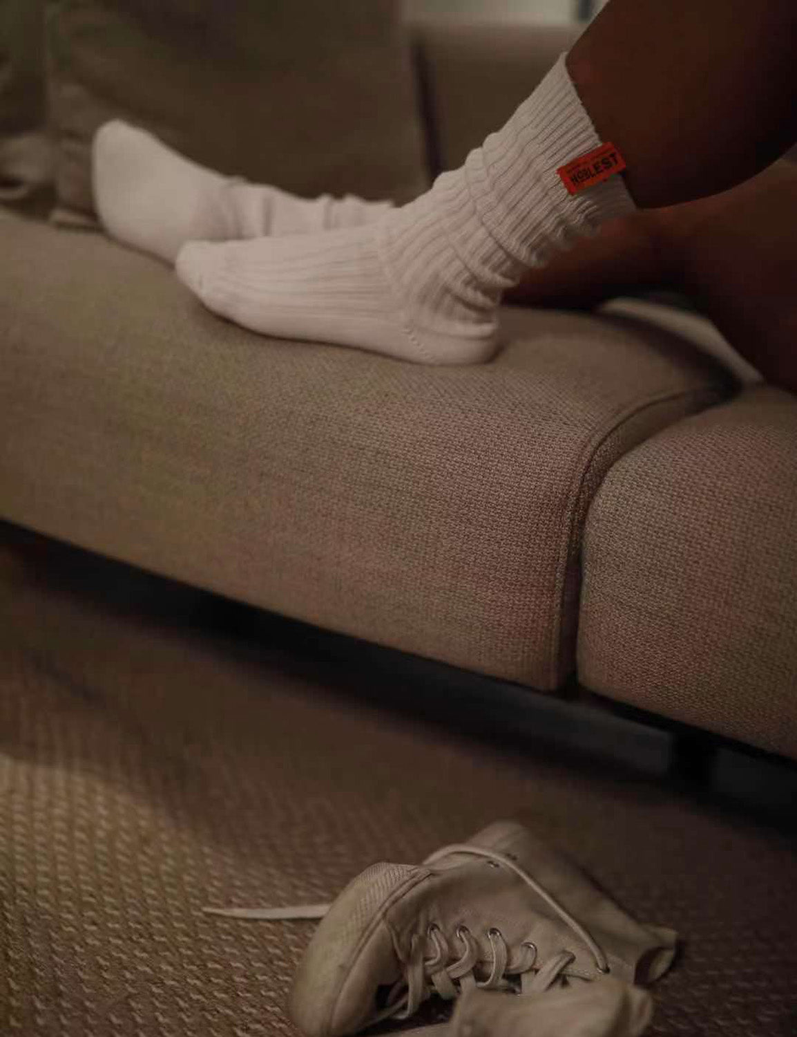 Orange label socks LAB SINGLE-Pack | dmunderwear detail image 7