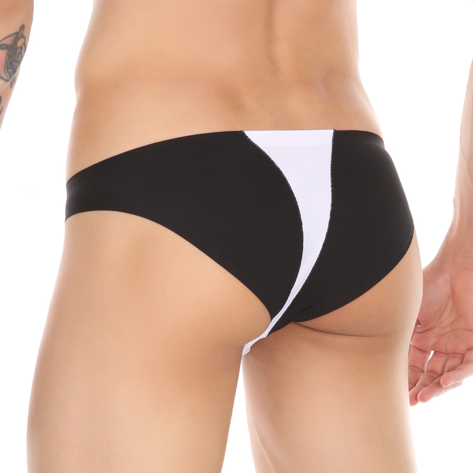 Panel Thong Briefs | dmunderwear detail image 5