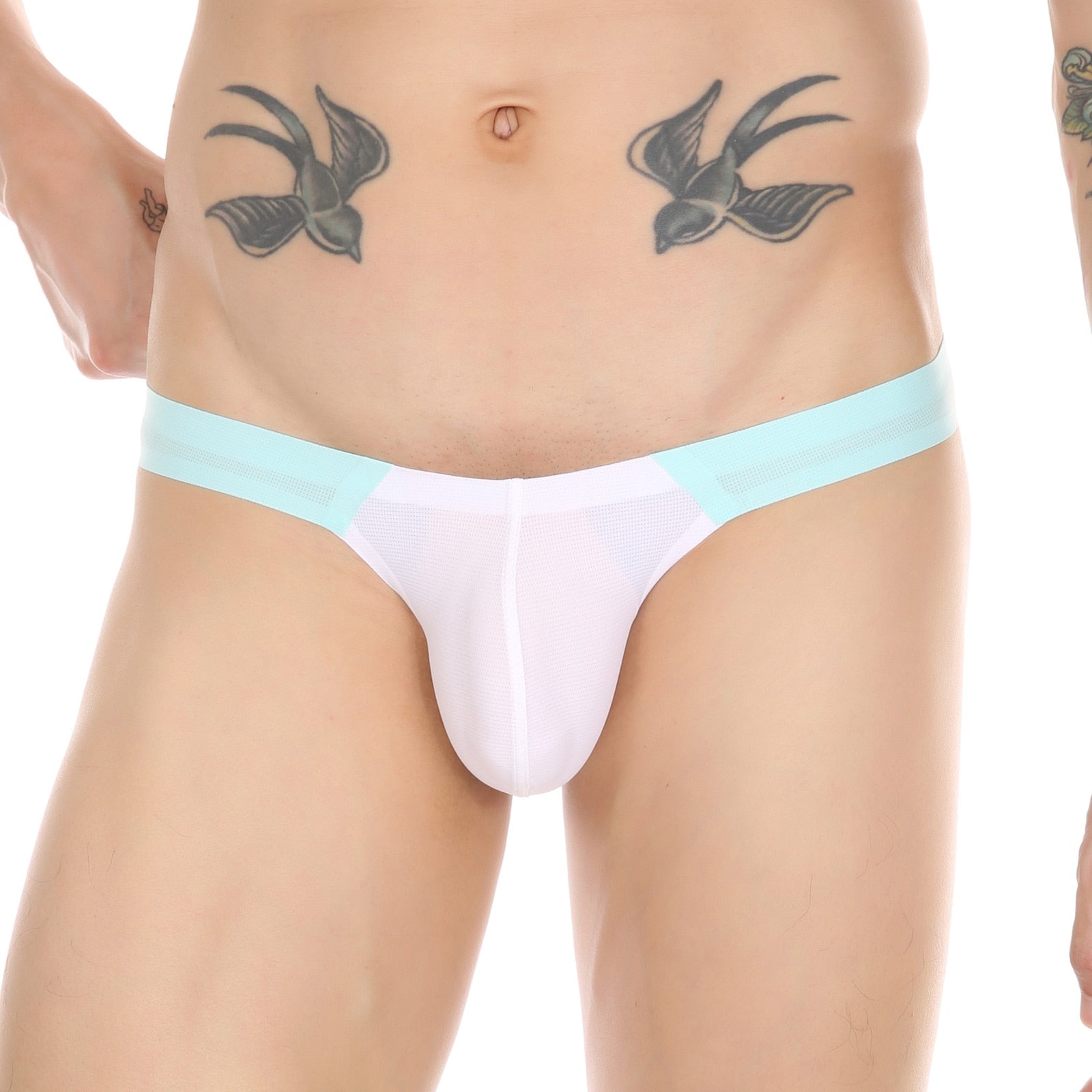 Panel Thong Briefs | dmunderwear detail image 7