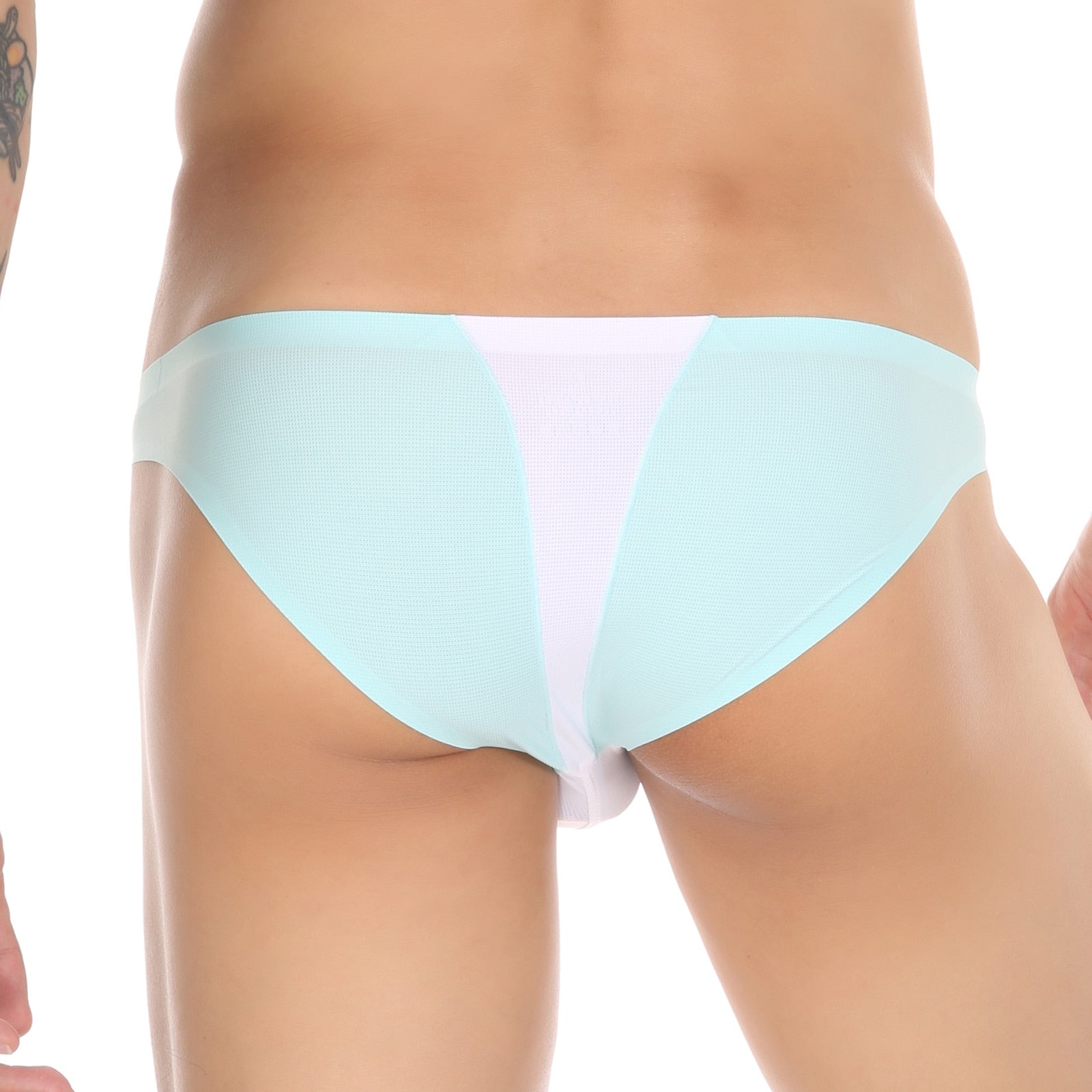 Panel Thong Briefs | dmunderwear detail image 8