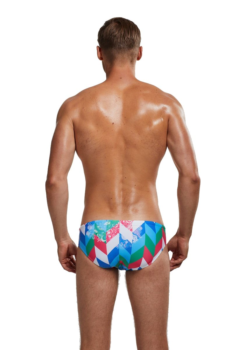ORVLS Patterned Swim Briefs (Lots of Styles to Choose) | dmunderwear detail image 3