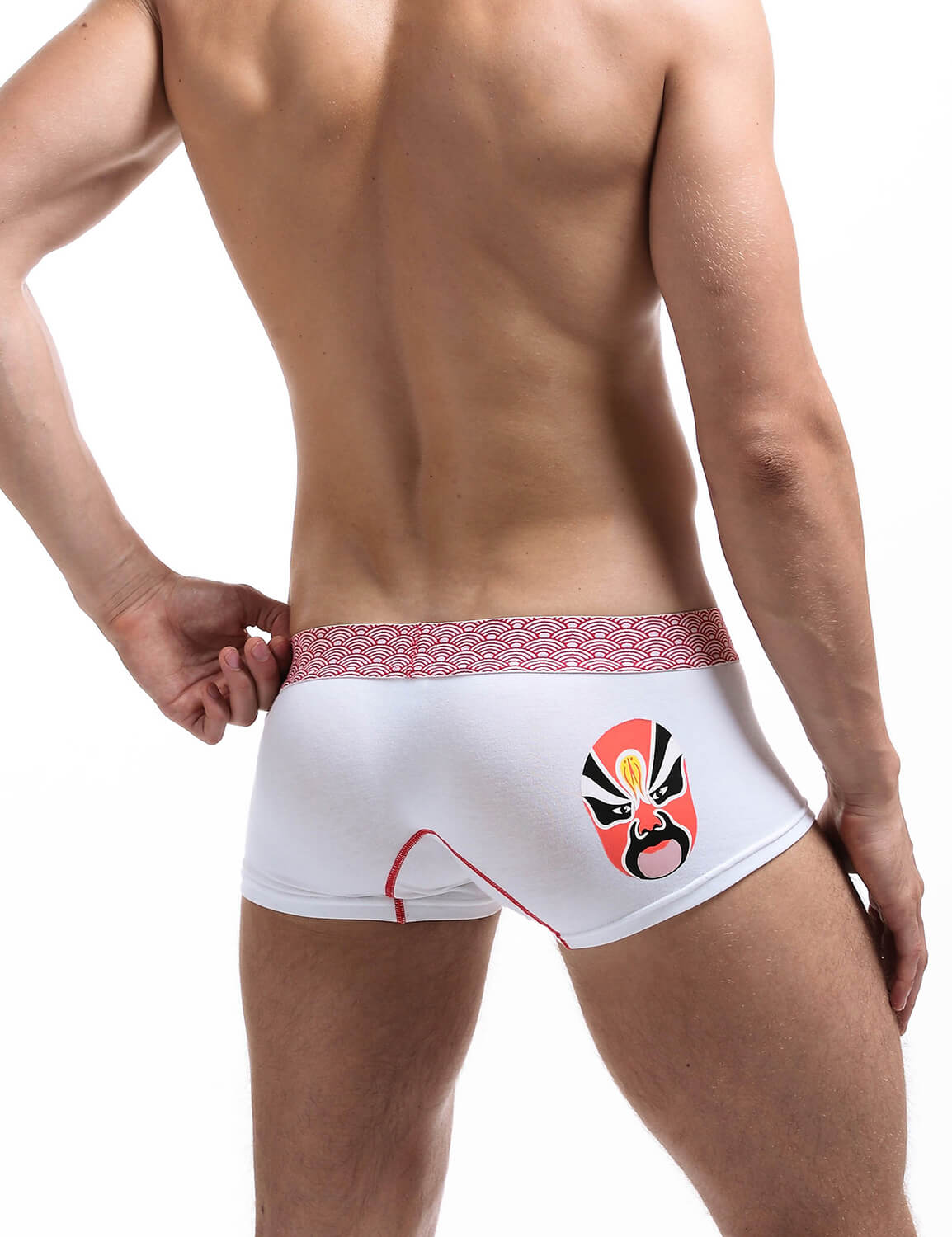 Peking Opera Mask Boxer Brief 70210 | dmunderwear