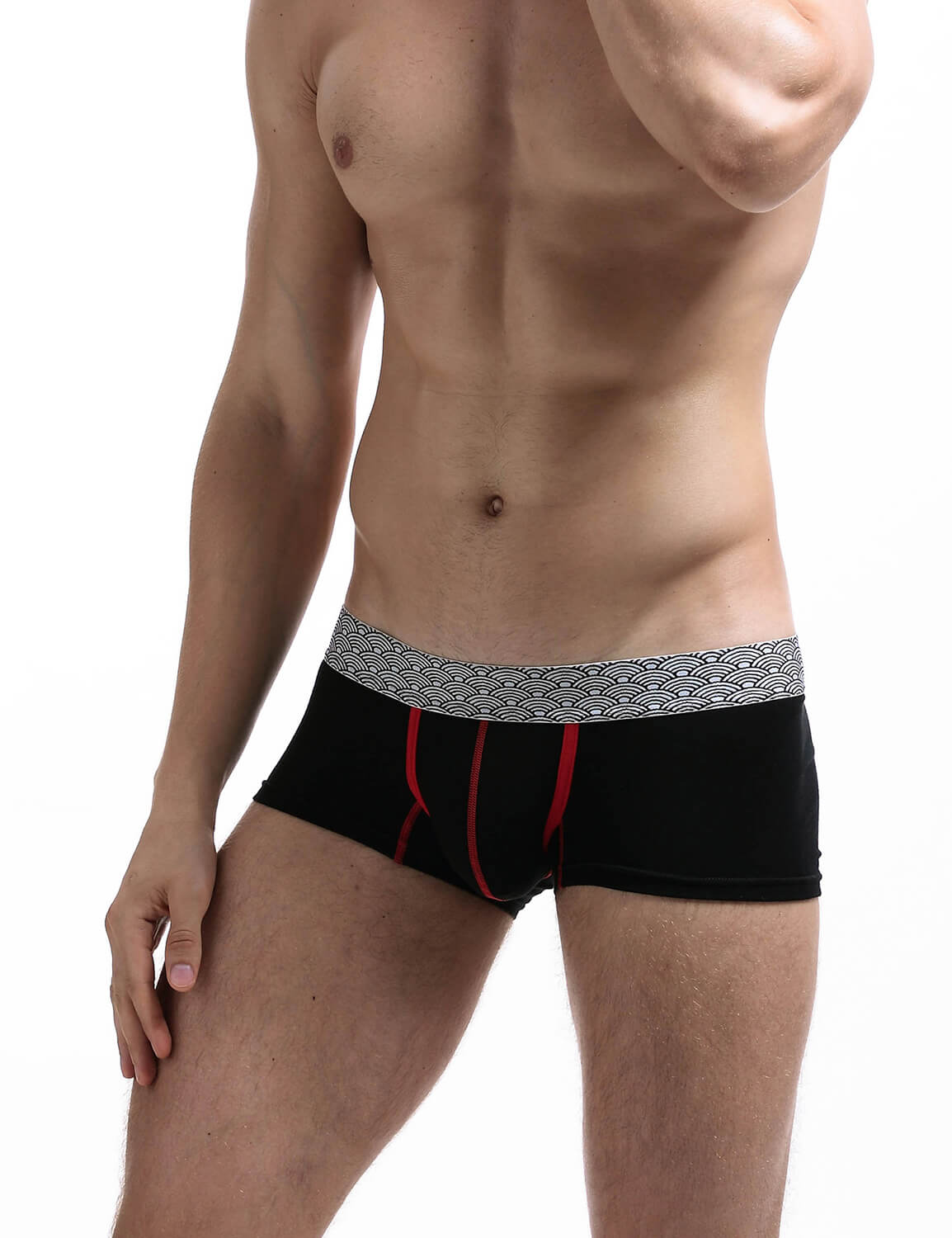 Peking Opera Mask Boxer Brief 70210 | dmunderwear detail image 13