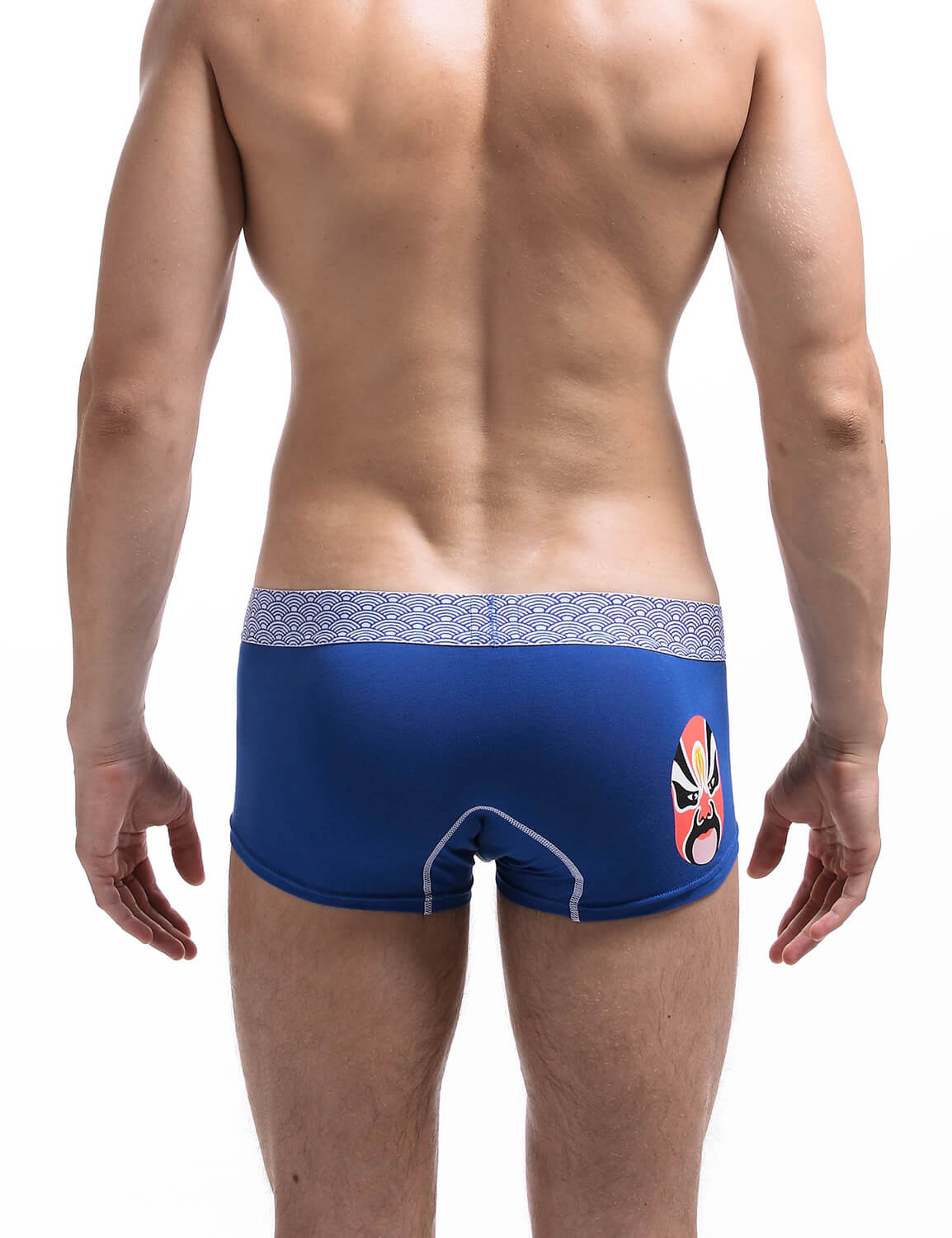 Peking Opera Mask Boxer Brief 70210 | dmunderwear detail image 6