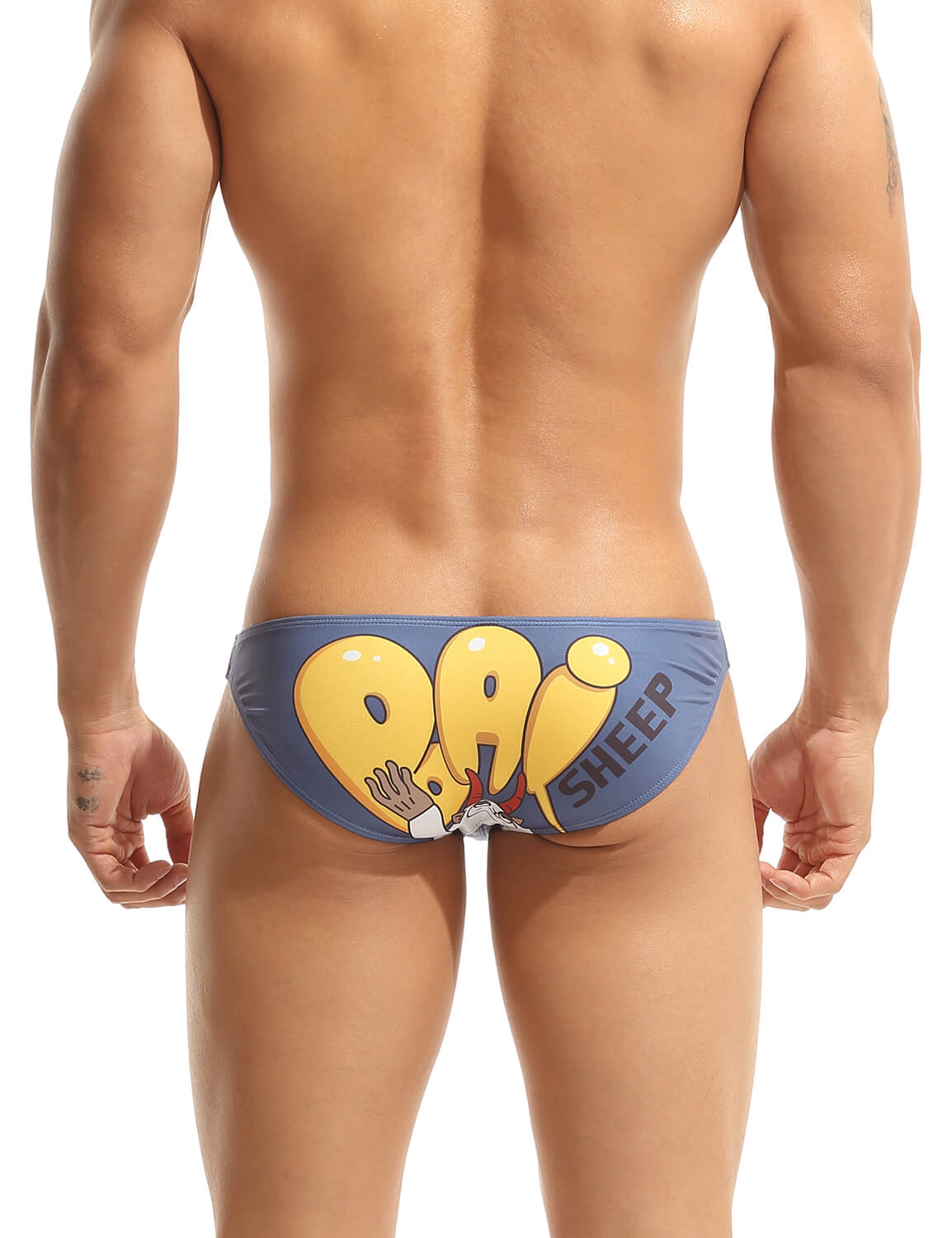 Penguin+Sheep Bikini Briefs 10110 | dmunderwear detail image 2