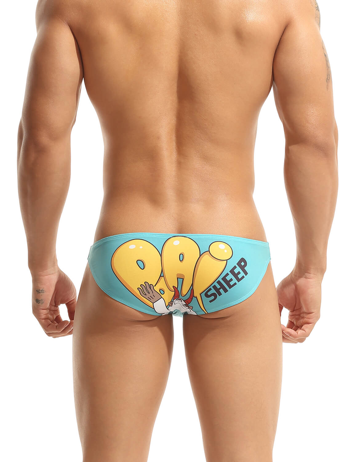 Penguin+Sheep Bikini Briefs 10110 | dmunderwear detail image 9