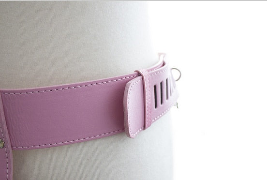 Pink Female Chastity Belt | dmunderwear detail image 2