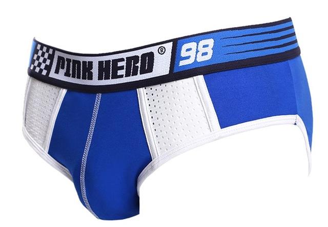 Pink Hero '98 Mesh Briefs | dmunderwear detail image 10