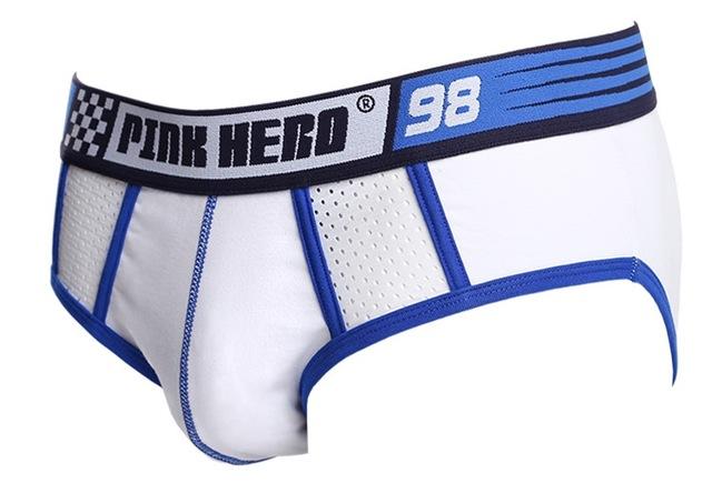 Pink Hero '98 Mesh Briefs | dmunderwear detail image 5