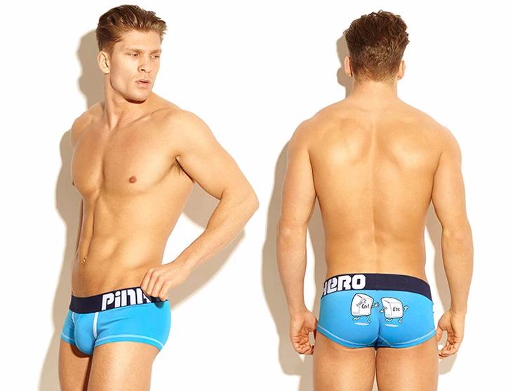 Pink Hero Cartoon Ass Boxer Briefs | dmunderwear detail image 11