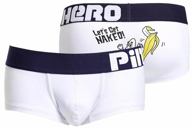 Pink Hero Cartoon Ass Boxer Briefs | dmunderwear detail image 18
