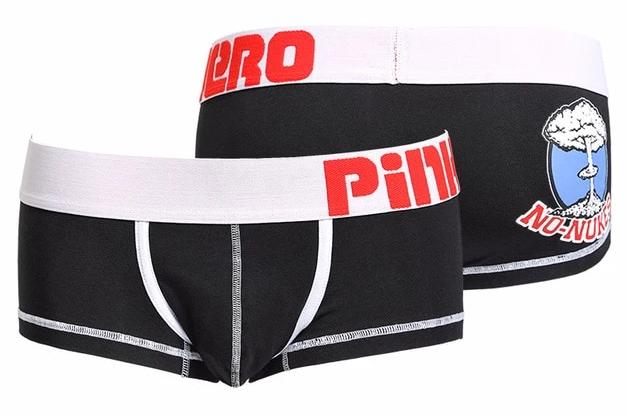 Pink Hero Cartoon Ass Boxer Briefs | dmunderwear detail image 2