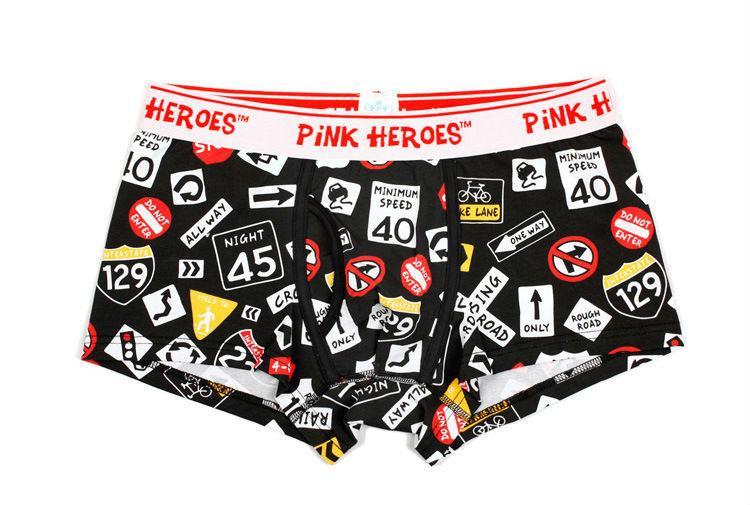 ORVLS Pink Hero Infographic Boxer Briefs | dmunderwear detail image 10