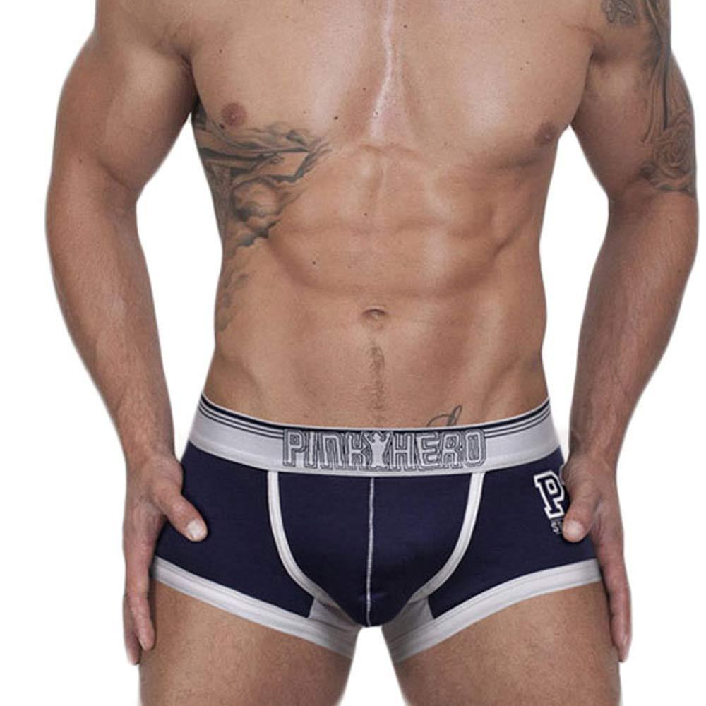 Pink Hero P2 Square Cut Boxer Briefs | dmunderwear detail image 4