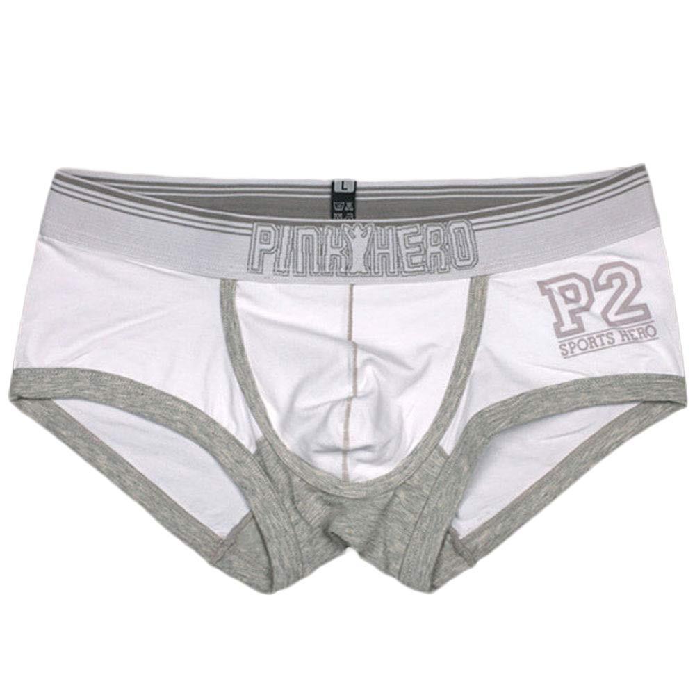 Pink Hero P2 Square Cut Boxer Briefs | dmunderwear detail image 7