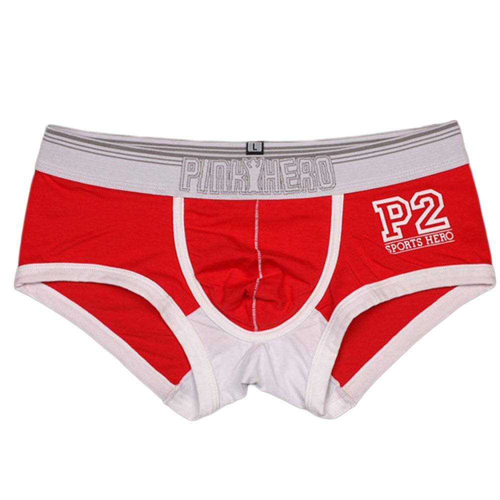 Pink Hero P2 Square Cut Boxer Briefs | dmunderwear detail image 9