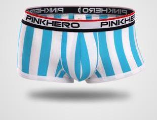 Pink Hero Referee Square Cut Boxer Briefs | dmunderwear detail image 4