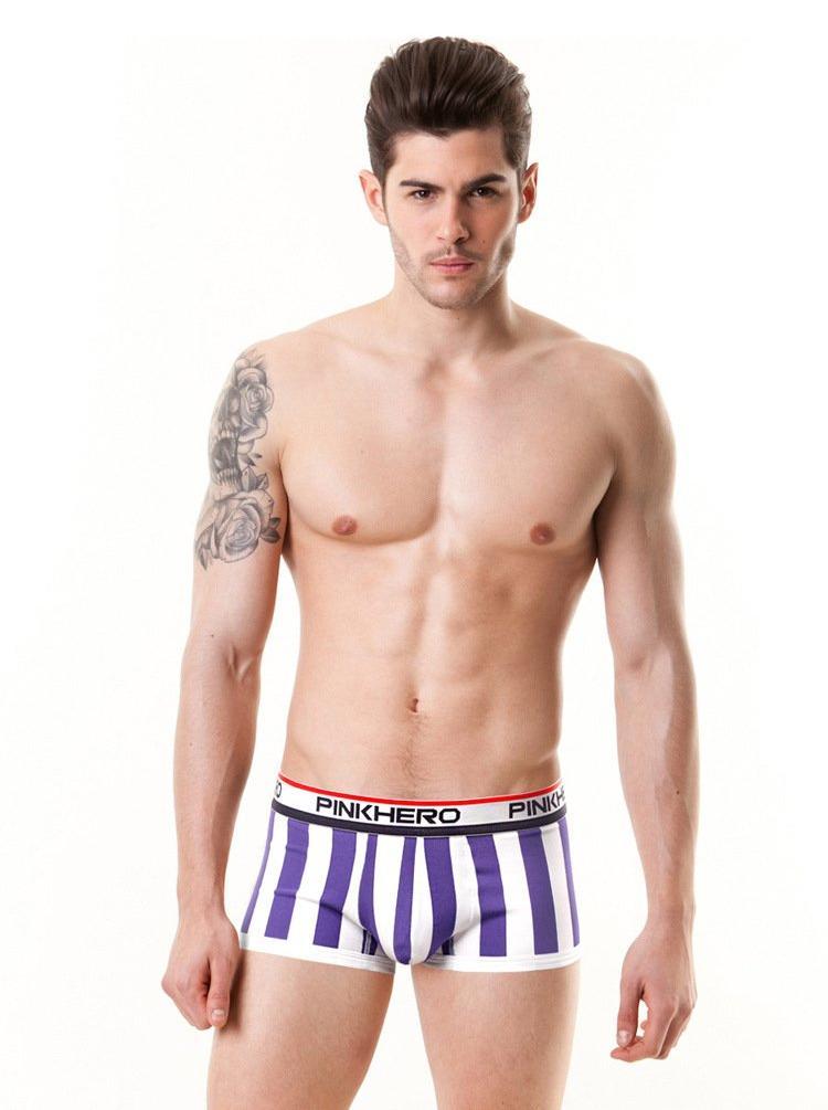 Pink Hero Referee Square Cut Boxer Briefs | dmunderwear detail image 7