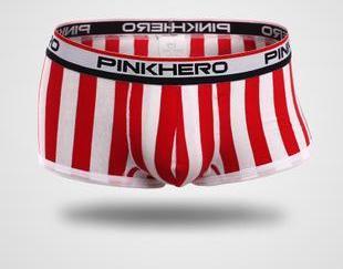 Pink Hero Referee Square Cut Boxer Briefs | dmunderwear detail image 9
