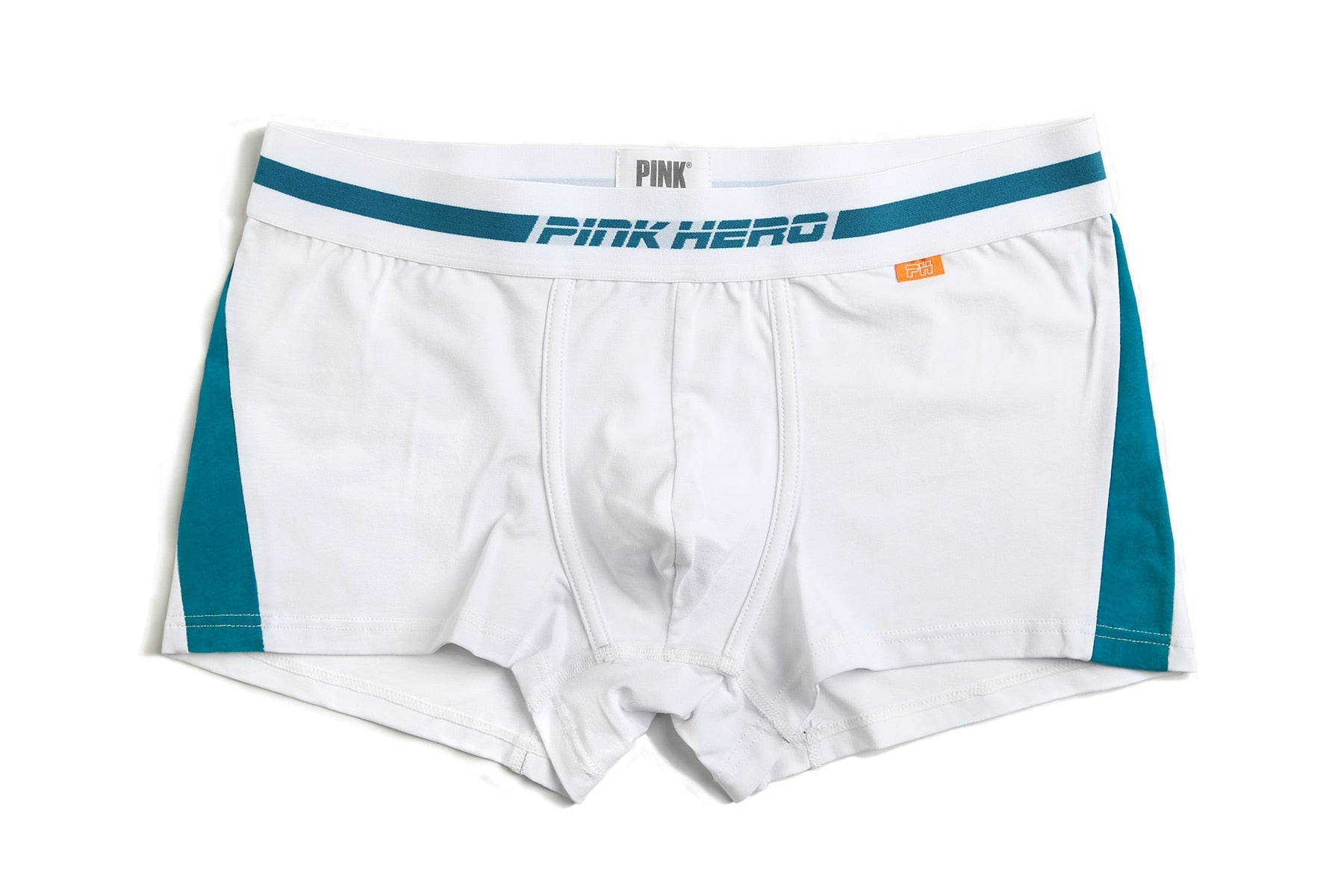 ORVLS Pink Hero Solid Stripe Boxer Briefs | dmunderwear detail image 3