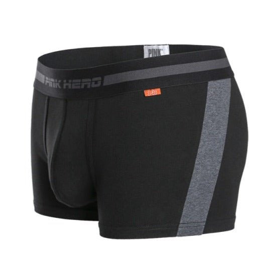 ORVLS Pink Hero Solid Stripe Boxer Briefs | dmunderwear detail image 7