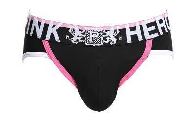 Pink Hero Sport Brief | dmunderwear detail image 5