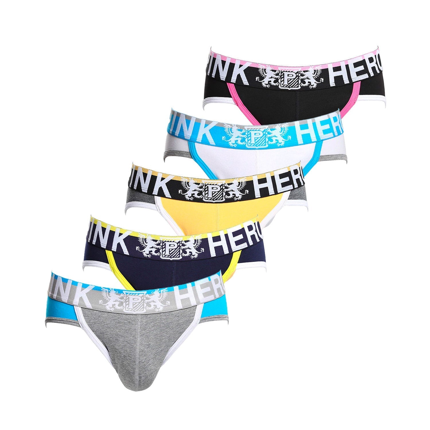 Pink Hero Sport Brief 5-Pack | dmunderwear