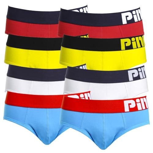 Pink Heroes Solid Color Briefs (8 Pack) | dmunderwear detail image 3