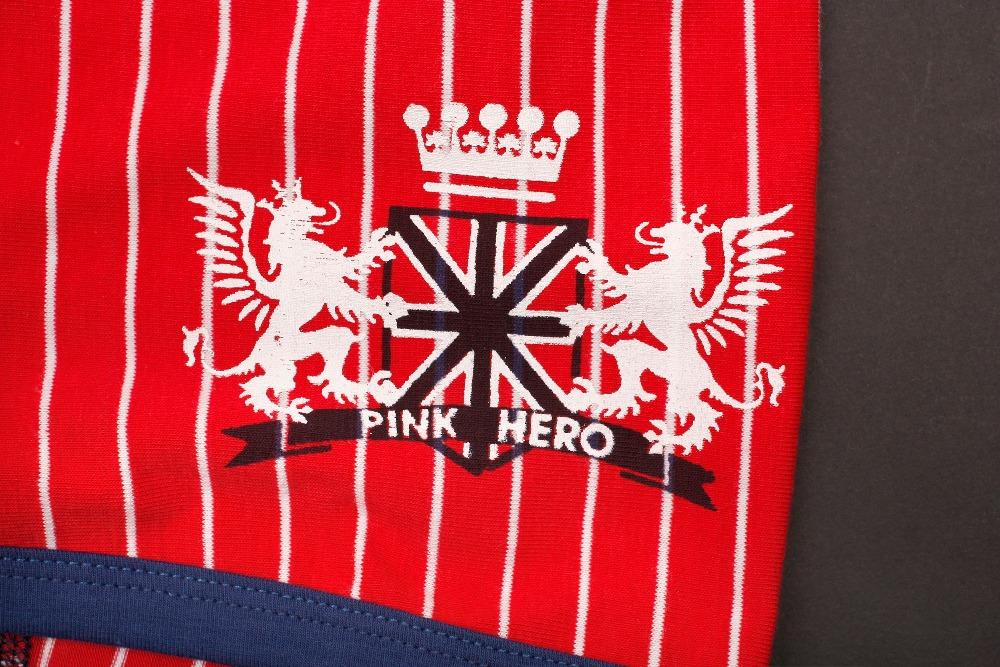 Pink Heroes Striped Boxers | dmunderwear detail image 14