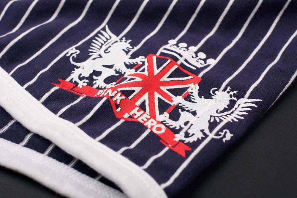 Pink Heroes Striped Boxers | dmunderwear detail image 8