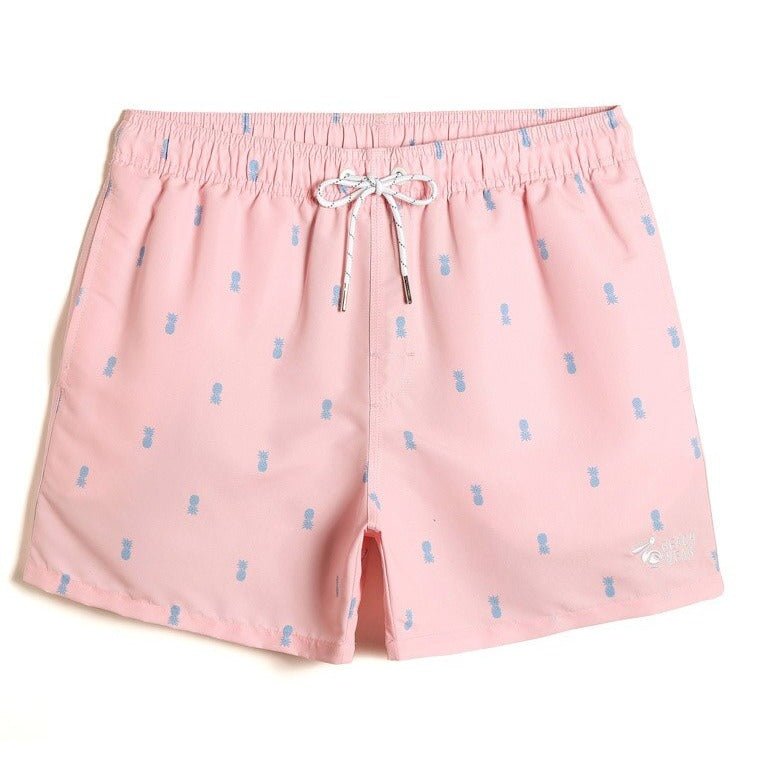 Pink Pineapple Board Shorts | dmunderwear