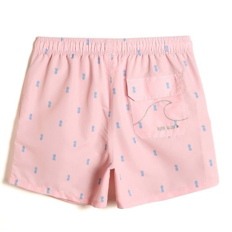 ORVLS Pink Pineapple Board Shorts | dmunderwear detail image 2